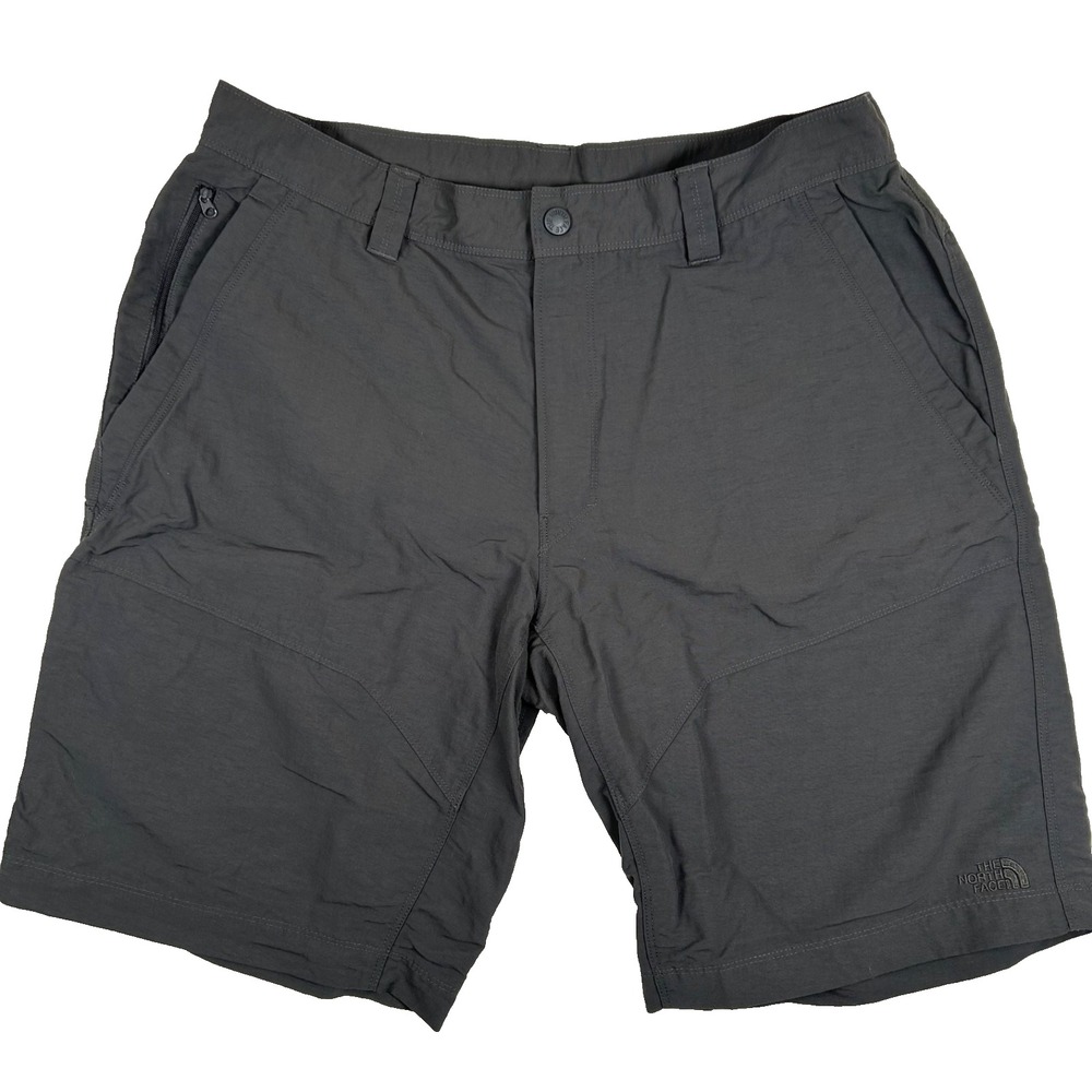 North Face Shorts Men's Size 38‎ Gray Hiking Cargo Outdoor 100% Nylon
